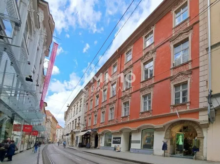 TOP Innenstadtlage: 3 - Zimmer- DG- Wohnung im Altbau | Sackstraße 14 Top 26