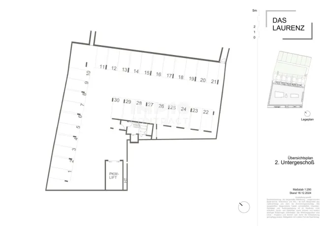 Tiefgaragenplan Neu