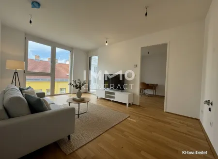 BEIM DONAUUFER: 2-Zimmer-Single-Wohnung im Erstbezug – auch als Anlegerwohnung geeignet