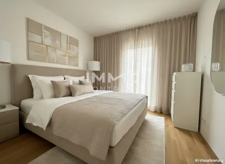 Durchdachte 2-Zimmer-Balkonwohnung – top angebundener Erstbezug BEIM DONAUUFER