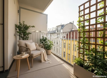 Durchdachte 2-Zimmer-Balkonwohnung – top angebundener Erstbezug BEIM DONAUUFER
