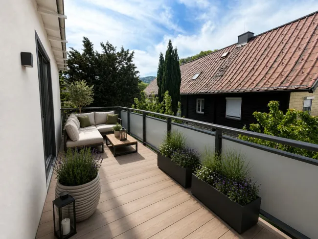Balkon/ KI - generiert