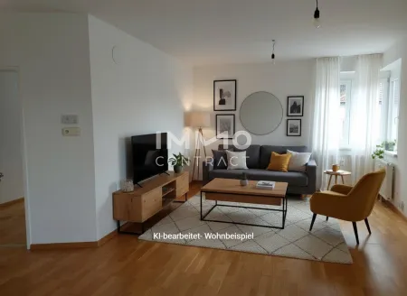 Gepflegte 3-Zimmer-Wohnung im 1. Obergeschoss, St.Georgen/Leys - förderbar