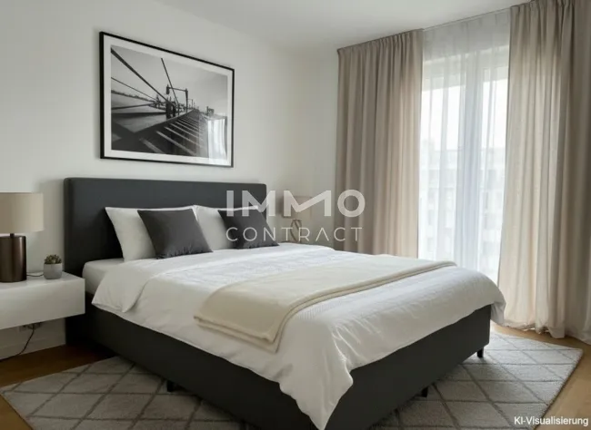 Hofseitige 2-Zimmer-Balkonwohnung in begehrter Lage – Erstbezug BEIM DONAUUFER - Titelbild