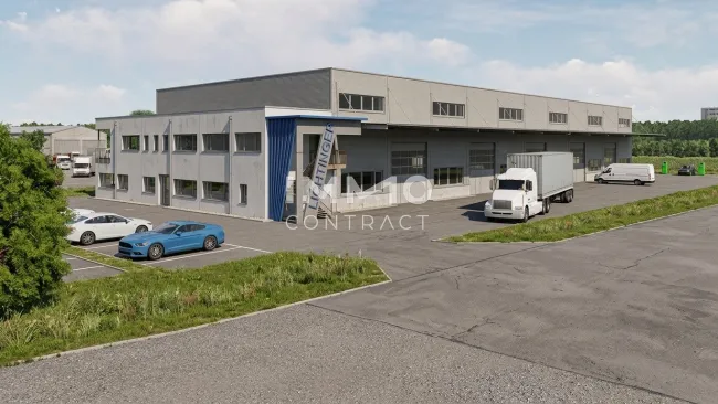 Neue moderne Produktions- und oder Lagerhalle mit Bürotrakt in bester Lage von St. Valentin - Titelbild