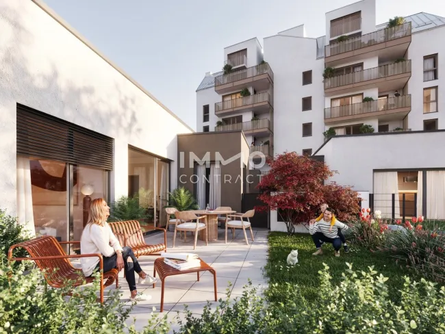 Exklusives Haus im Innenhof - 3 Zimmer mit Eigengarten - Erstbezug - Titelbild