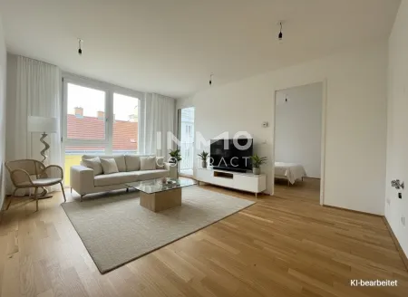 BEIM DONAUUFER: Gemütliche 2‑Zimmer-Wohnung mit Erstbezug im 4. OG