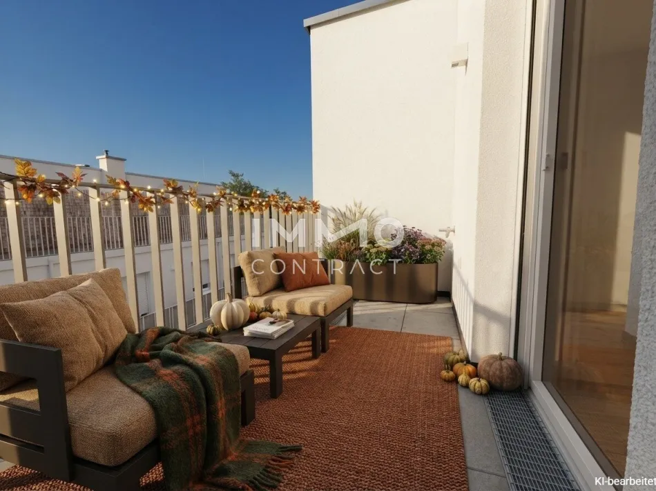 Lichtdurchflutete 2-Zimmer-Wohnung mit Terrasse zum Wohlfühlen - Titelbild