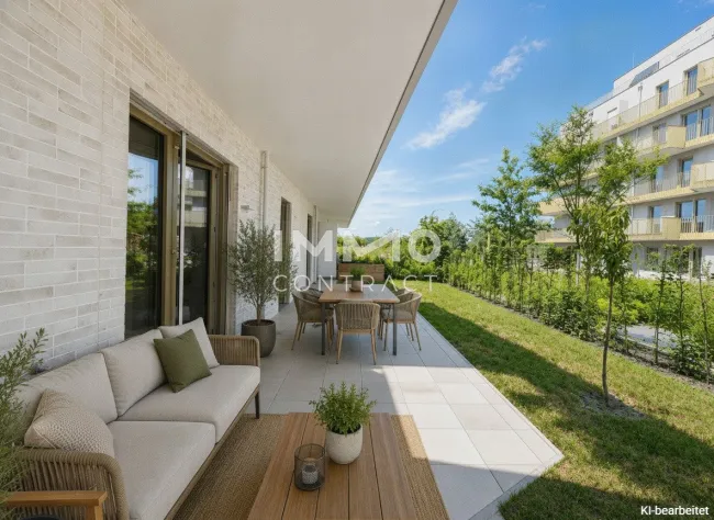 Top-Deal: Provisionsfreie 3-Zimmer-Gartenwohnung im Erstbezug - Titelbild