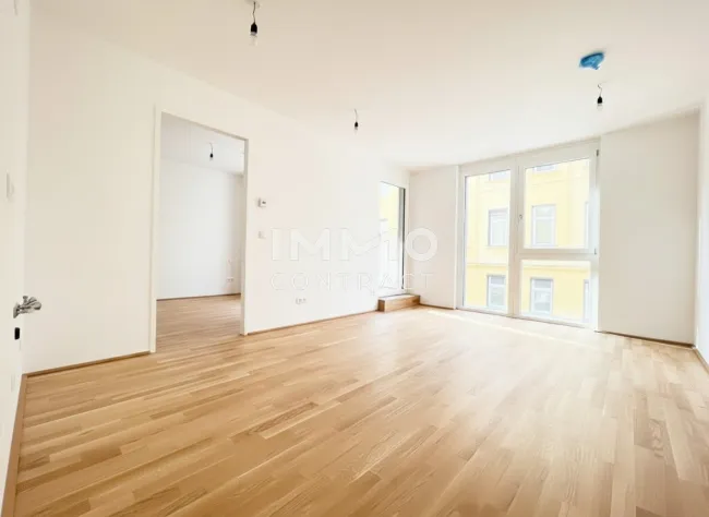 BEIM DONAUUFER: Gefragte 2-Zimmer-Wohnung im Erstbezug – ideal für Vermietung - Titelbild