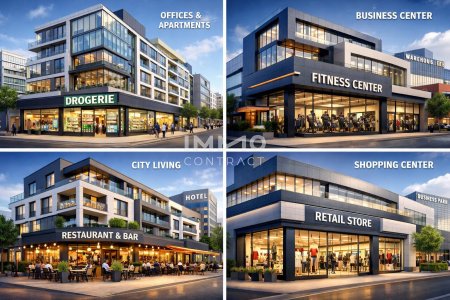 Moderne Veranstaltungs- und Büroflächen,Laborflächen, Gewerbe. Retail. Gastro - Food Courts in fast allen Bezirken Wiens