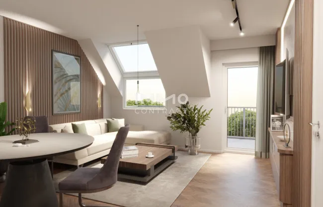 Provisionsfrei! Hochwertige 4 Zimmer + 2 Bäder + Terrasse im 2. Liftstock - Bild
