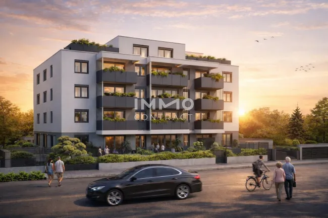 Penthouse-Feeling im Donaufeld – großzügige 4-Zimmer Wohnung mit riesiger Terrasse - Bild