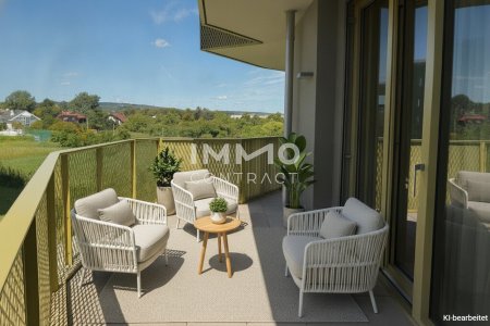 Westseitige 2-Zimmer-Balkonwohnung - preiswerter & provisionsfreier Erstbezug