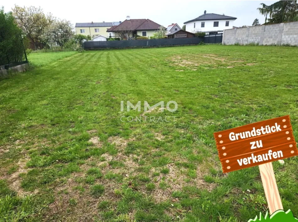 Sonniges Grundstück für Ihr Traumhaus - 20 Minuten nach Wien - Titelbild