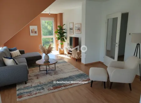 Moderne 3-Zimmer Dachgeschoßwohnung in Texing mit Balkon und 2 Stellplätzen - förderbar