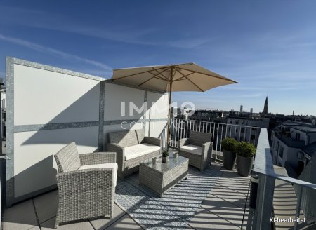 BEIM DONAUUFER: Geräumige Familienwohnung mit sonniger Dachterrasse