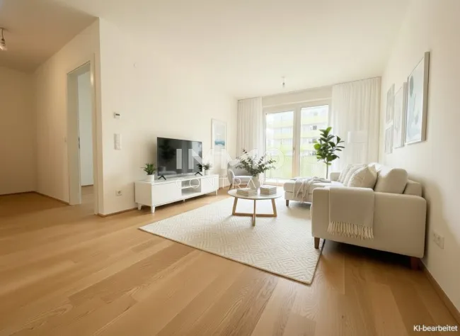 Attraktives Preis-Leistungs-Verhältnis: Moderne 2-Zimmer-Balkonwohnung - Bild