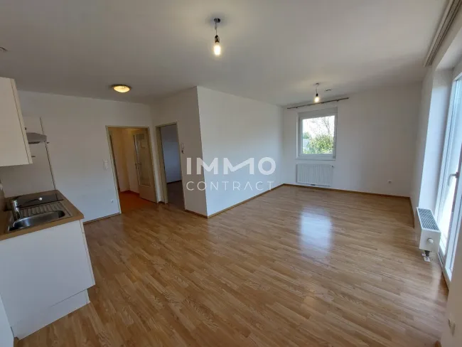 Barrierefreie 2-Zimmer-Wohnung mit großem Balkon in zentraler Lage von Kilb mit Lift und förderbar - Titelbild