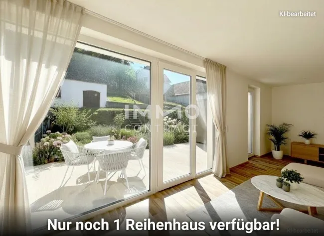 4ZI-REIHENHAUS mit NEBENGEBÄUDE (BÜRO) in Grünlage inkl.2 Parkpl.- € 311.016 Eigenmittel + WBF - monatl. Kosten € 704 (BK+WBF) - Titelbild