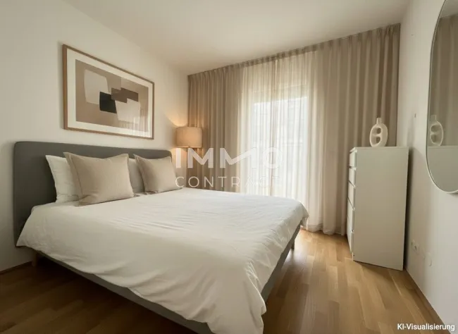 Moderne 2-Zimmer-Balkonwohnung in begehrter Lage – Erstbezug BEIM DONAUUFER - Bild
