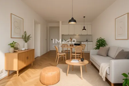 Wohnraum gestaged
