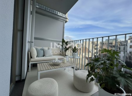 BEIM DONAUUFER: Smarte Vorsorge – 2-Zimmer mit Top-Grundriss