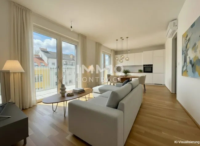 Wohlfühlen in perfekt geschnittener 3-Zimmer-Balkonwohnung – BEIM DONAUUFER - Titelbild