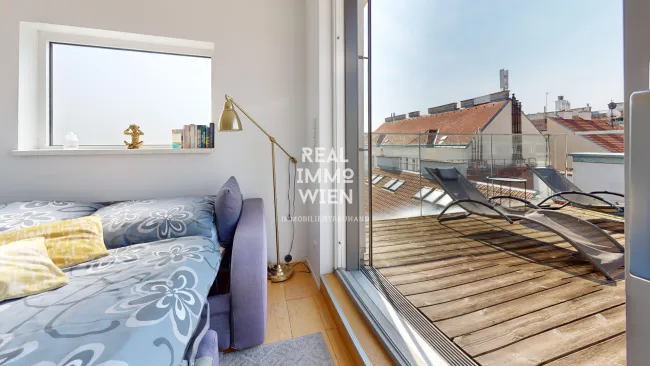 READY TO LIVE- LUXURIÖS MÖBLIERTES SERVICED LOFT. ALL IN. PROVISIONSFFREI - Bild