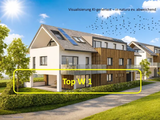 KAUF SALZBURG-STADT: NEUBAU Anfang Moosstraße - HASLBERGERWEG 31: 170 m² 5-Zimmer-Garten-Maisonette-Wohnung - mit 186 m² Eigengarten - 44 m² Süd-West-Terrassen - EG u. UG - Top W 1 - Titelbild