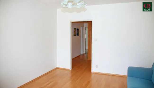 Sonnige 3- Zimmerwohnung mit Loggia in zentraler Grünruhelage - Bild