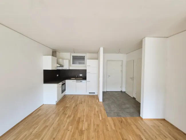 Moderne 2-Zimmer-Neubauwohnung mit ca. 14 m² Balkon und TG-Platz in Graz-Wetzelsdorf! - Bild