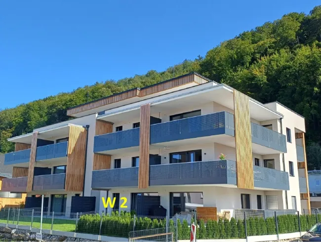 KAUF SALZBURG-STADT: NEUBAU/ERSTBEZUG - LINZER BUNDESSTRASSE 67: 58 m² 2-Zimmer-Gartenwohnung - mit 58 m² Eigengarten und Terrasse - Top W 2 - bezugsfertig binnen 4-6 Wochen - Titelbild