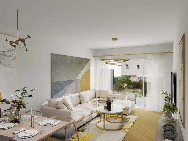 !!! NEUE WOHNBAUFÖRDERUNG !!! KAUF SALZBURG-STADT: NEUBAU/ERSTBEZUG - LINZER BUNDESSTRASSE 67: 58 m² 2-Zimmer-Gartenwohnung - mit 58 m² Eigengarten und Terrasse - Top W 2 - bezugsfertig binnen 4-6 Wochen - Titelbild
