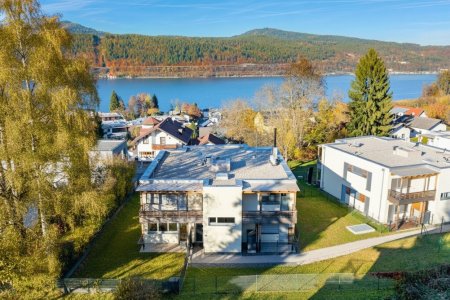 Wohnen mit Seeblick – exklusive Gartenwohnung in Auen am Wörthersee