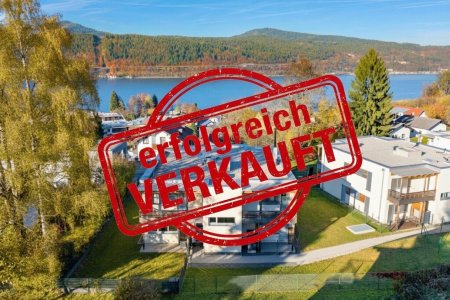 Wohnen mit Seeblick – exklusive Gartenwohnung in Auen am Wörthersee