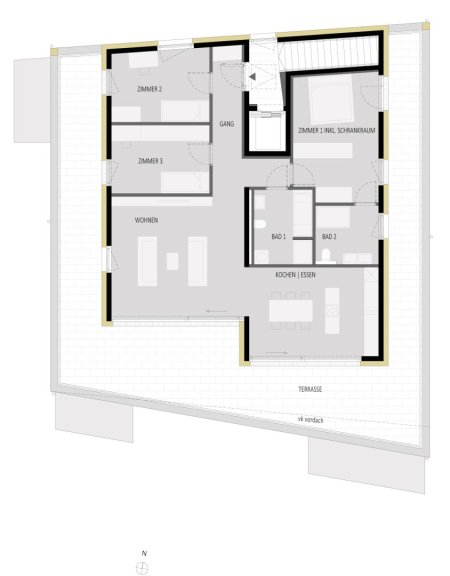 Penthouse mit Panoramaterrasse "Innpromenade" Top W06 - Bezugsfertig!