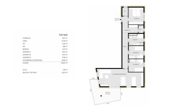 4-Zimmerwohnung "Smart Living" Top W03 - fertiggestellt! - Bild