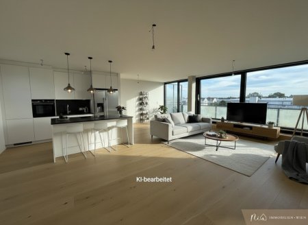 LOFT Wohnung - Nähe U2 Station Donauspital - 72 m2- neu saniert - Terrasse südseitig - mit Fernblick