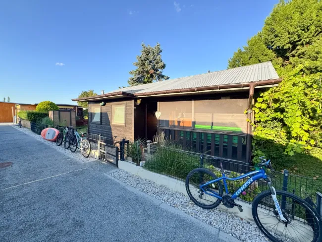 Mobilheim auf 170 m2 Grundstück, DOPPELPARZELLE in beliebten Ferienanlage am Neusiedler See! - Titelbild