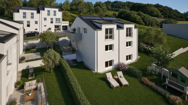 4-Zimmer-Doppelhaushälfte in Hanglage | Ziegelmassivbauweise & nachhaltiges Energiekonzept - Titelbild