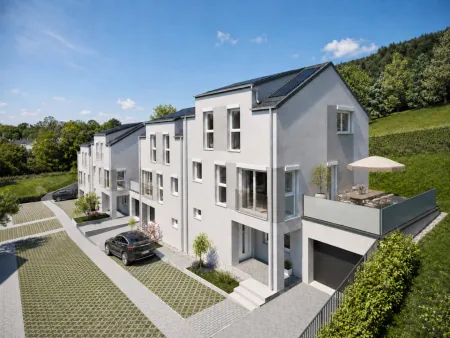 Naturnah Wohnen mit Wien-Anbindung | Ziegelmassiv-Doppelhaus mit nachhaltigem Energiekonzept