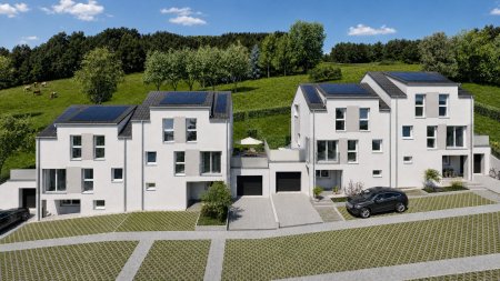 Exklusive Doppelhaushälfte mit Wienerwaldblick | Ziegelmassivbauweise | nachhaltiges Energiekonzept | Eigengarten, Keller & Garage