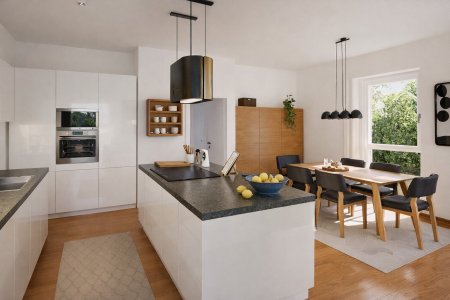 Ziegelmassive Doppelhaushälfte | 4 Zimmer | 298 m² Eigengrund, Terrasse & 2 Parkplätzen | PV-Anlage & Luftwärmepumpe