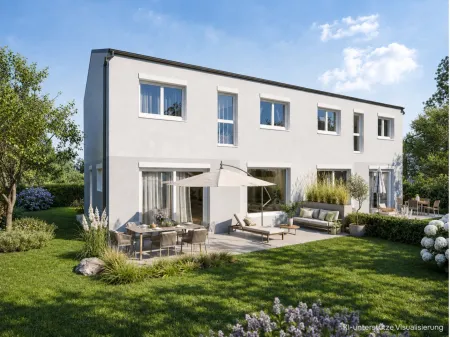 Provisionsfreie Doppelhaushälfte | Ziegel, Niedrigenergie: LWP, PV-Anlage | Eigengarten & 2 Parkplätzen | Wohnbauförderung möglich