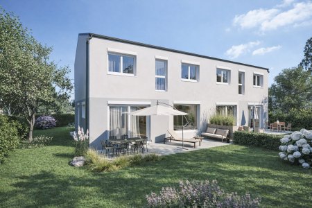 Provisionsfreie Doppelhaushälfte | Ziegel, Niedrigenergie: LWP, PV-Anlage | Eigengarten & 2 Parkplätzen | Wohnbauförderung möglich