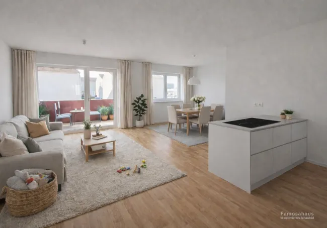 Großzügige 4-Zimmer-Eigentumswohnung | 96 m² Wohnfläche | mit Freiflächen & 2 Parkplätzen (Ziegelmassivbau!) - Titelbild