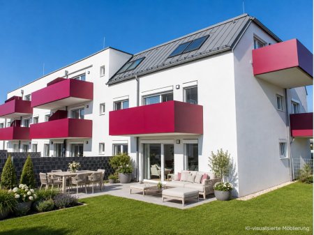 Hochwertige 3-Zimmer DG-Wohnung | 96 m² Wohnfläche | mit Balkon & 2 Parkplätzen (Ziegelmassiv!)