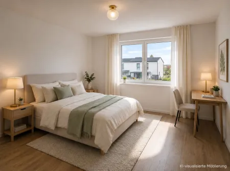Ruhige 2-Zimmer Wohnung | 50 m² Wohnfläche | mit Balkon (Ziegelmassivbau!)