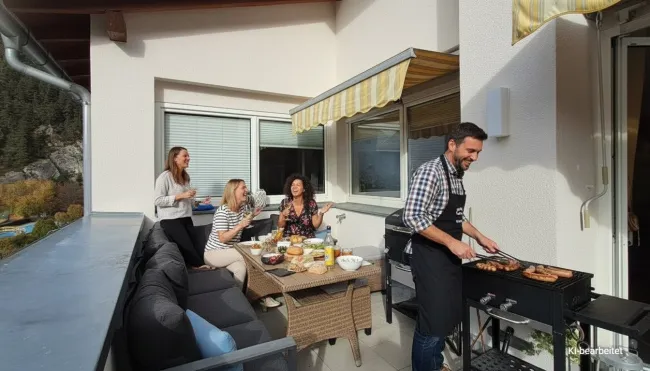 Exklusives Wohnerlebnis in Pfunds: Charmante Terrassenwohnung mit Penthouse-Charakter - Bild